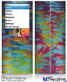 iPod Nano 4G Skin - Tie Dye Tiger 100