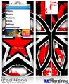 iPod Nano 4G Skin - Star Checker Splatter