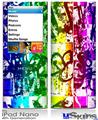 iPod Nano 4G Skin - Rainbow Graffiti