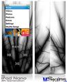 iPod Nano 4G Skin - Lightning Black