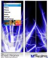 iPod Nano 4G Skin - Lightning Blue