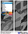 iPod Nano 4G Skin - Camouflage Gray