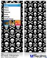 iPod Nano 4G Skin - Skull Crossbones Pattern