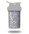 Decal Style Skin Wrap works with Blender Bottle 22oz ProStak Locknodes 03 Lavender (BOTTLE NOT INCLUDED)