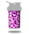 Decal Style Skin Wrap works with Blender Bottle 22oz ProStak Scales Pink Purple (BOTTLE NOT INCLUDED)