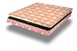 Vinyl Decal Skin Wrap compatible with Sony PlayStation 4 Slim Console Donuts Yellow (PS4 NOT INCLUDED)