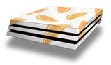 Vinyl Decal Skin Wrap compatible with Sony PlayStation 4 Pro Console Oranges (PS4 NOT INCLUDED)