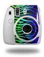 WraptorSkinz Skin Decal Wrap compatible with Fujifilm Mini 8 Camera Rainbow Zebra (CAMERA NOT INCLUDED)