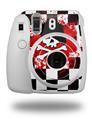 WraptorSkinz Skin Decal Wrap compatible with Fujifilm Mini 8 Camera Emo Skull 5 (CAMERA NOT INCLUDED)