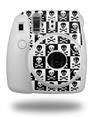 WraptorSkinz Skin Decal Wrap compatible with Fujifilm Mini 8 Camera Skull Checkerboard (CAMERA NOT INCLUDED)