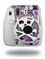 WraptorSkinz Skin Decal Wrap compatible with Fujifilm Mini 8 Camera Princess Skull Purple (CAMERA NOT INCLUDED)