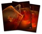 WraptorSkinz Vinyl Craft Cutter Designer 12x12 Sheets Flaming Veil - 2 Pack