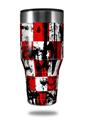 Skin Decal Wrap for Walmart Ozark Trail Tumblers 40oz Checker Graffiti (TUMBLER NOT INCLUDED) by WraptorSkinz