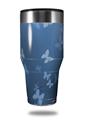 Skin Decal Wrap for Walmart Ozark Trail Tumblers 40oz Bokeh Butterflies Blue (TUMBLER NOT INCLUDED) by WraptorSkinz