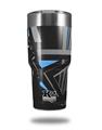 Skin Decal Wrap for K2 Element Tumbler 30oz - Baja 0023 Blue Medium (TUMBLER NOT INCLUDED) by WraptorSkinz