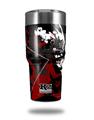 Skin Decal Wrap for K2 Element Tumbler 30oz - Baja 0003 Red Dark (TUMBLER NOT INCLUDED)