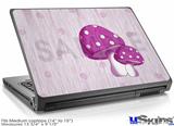 Laptop Skin (Medium) - Mushrooms Hot Pink