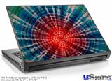 Laptop Skin (Medium) - Tie Dye Bulls Eye 100