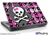 Laptop Skin (Medium) - Pink Bow Skull