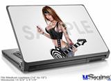 Laptop Skin (Medium) - AXe Pin Up Girl