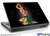 Laptop Skin (Medium) - Hula Girl Pin Up