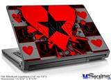 Laptop Skin (Medium) - Emo Star Heart