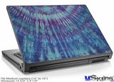 Laptop Skin (Medium) - Tie Dye Blue Shale