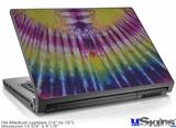 Laptop Skin (Medium) - Tie Dye Pink and Yellow Stripes