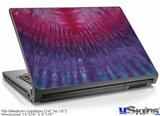 Laptop Skin (Medium) - Tie Dye Pink and Purple Stripes