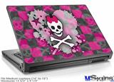 Laptop Skin (Medium) - Princess Skull Heart