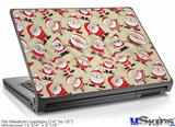 Laptop Skin (Medium) - Lots of Santas