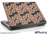 Laptop Skin (Medium) - Locknodes 02 Burnt Orange