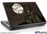 Laptop Skin (Medium) - Halloween Haunted House