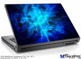 Laptop Skin (Medium) - Cubic Shards Blue