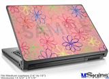 Laptop Skin (Medium) - Kearas Flowers on Pink