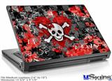 Laptop Skin (Medium) - Emo Skull Bones