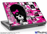 Laptop Skin (Medium) - Scene Girl Skull