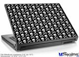 Laptop Skin (Medium) - Skull Crossbones Pattern