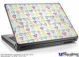 Laptop Skin (Medium) - Kearas Hearts White