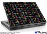 Laptop Skin (Medium) - Kearas Hearts Black