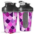 Decal Style Skin Wrap works with Blender Bottle 20oz Scales Pink Purple (BOTTLE NOT INCLUDED)