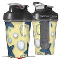 Decal Style Skin Wrap works with Blender Bottle 20oz Starfish and Sea Shells Yellow Sunshine (BOTTLE NOT INCLUDED)