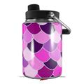 Skin Decal Wrap for Yeti Half Gallon Jug Scales Pink Purple - JUG NOT INCLUDED by WraptorSkinz