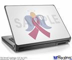 Laptop Skin (Small) - Angel Ribbon Hope