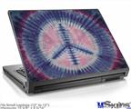 Laptop Skin (Small) - Tie Dye Peace Sign 101