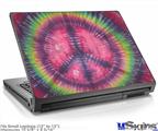 Laptop Skin (Small) - Tie Dye Peace Sign 103