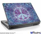 Laptop Skin (Small) - Tie Dye Peace Sign 106