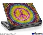 Laptop Skin (Small) - Tie Dye Peace Sign 109