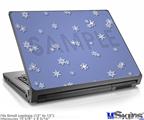 Laptop Skin (Small) - Snowflakes