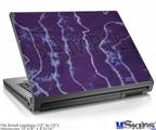 Laptop Skin (Small) - Tie Dye White Lightning